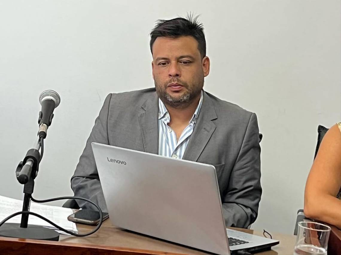 Rodrigo Alvizo, concejal justicialista.