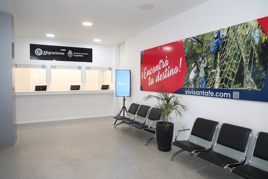 Inauguraron las obras de puesta en valor para la internacionalización del Aeropuerto Sauce Viejo