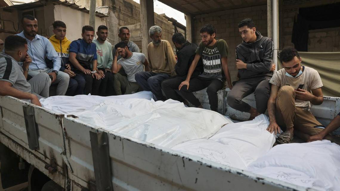 Al menos 5.087 personas murieron en los bombardeos israelíes en la Franja de Gaza.