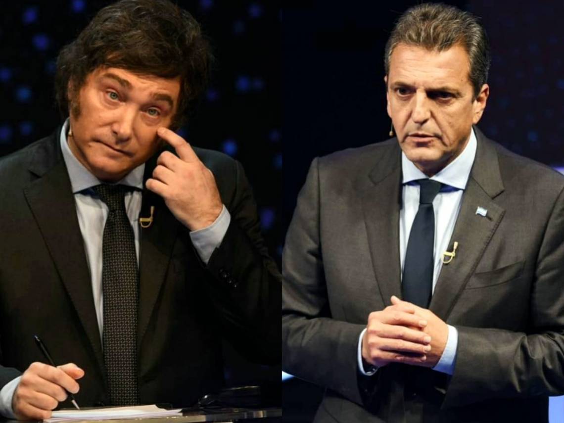 Milei y Massa: uno de los dos será el próximo presidente de la República Argentina.