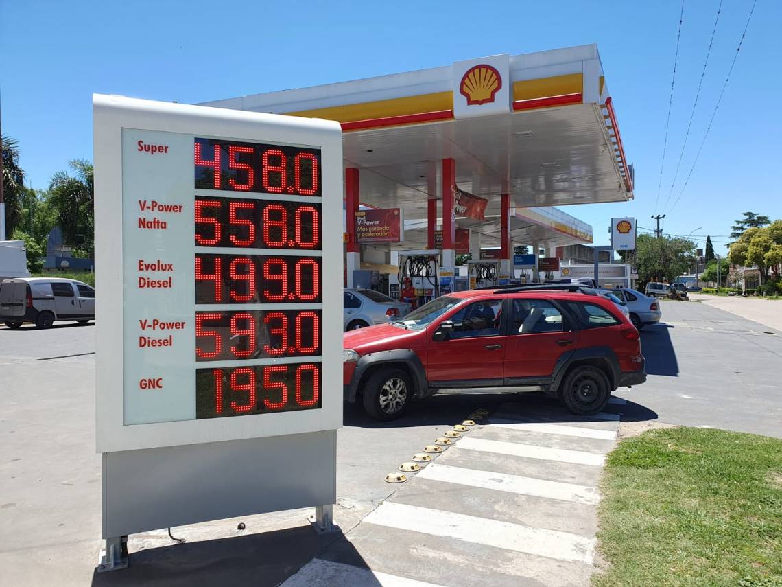 Los nuevos precios de Shell, a partir de este viernes 8 de diciembre. (Foto: STD)