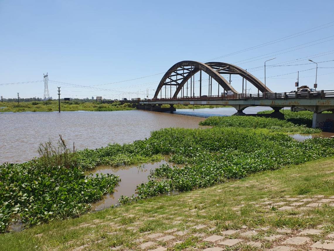El río Salado bajó tres centímetros en nuestra ciudad. (Foto: STD)