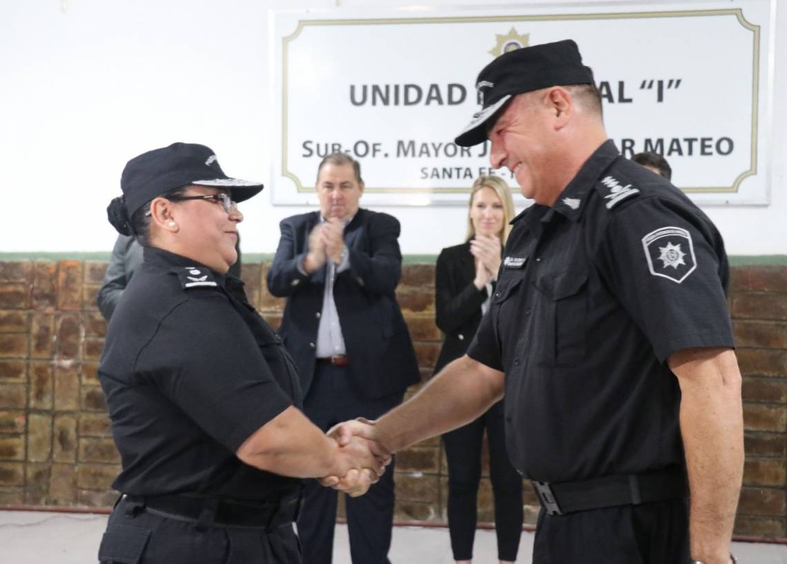 Asumió la nueva jefa de Policía del departamento La Capital