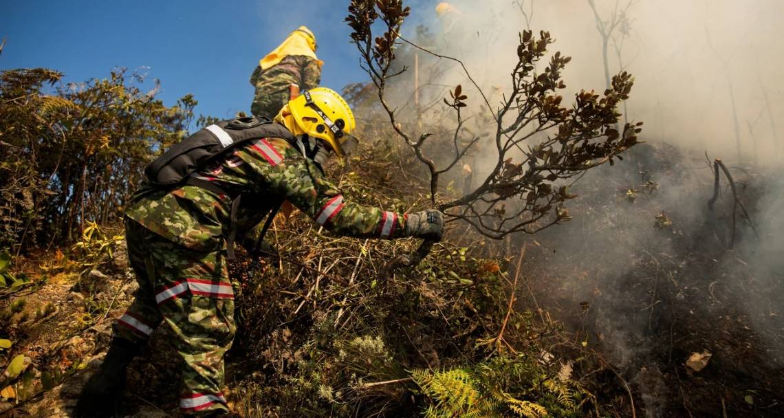 Colombia declarará desastre natural para atender ola de incendios