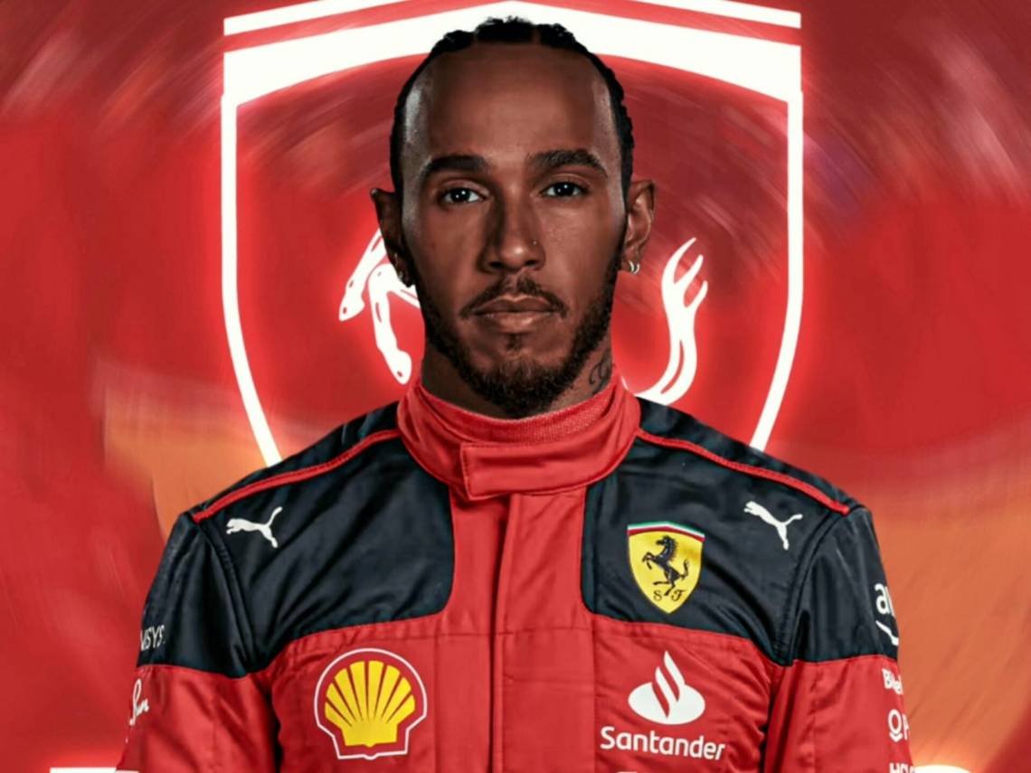 Lewis Hamilton llegará a Ferrari en 2025. 