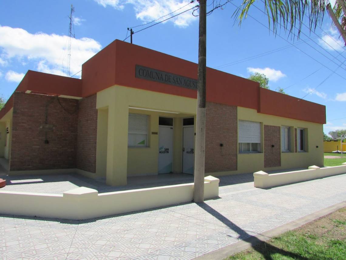 Sede comunal de San Agustín. (Foto: Elías Bertinetti)