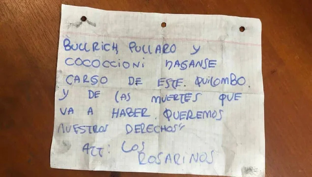 Preocupantes amenazas a Pullaro, Bullrich y Cococcioni, amenazan con nuevas muertes