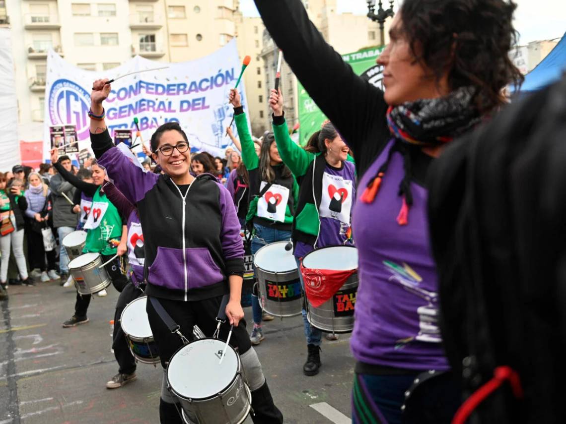 Como cada año desde 2015, el movimiento de mujeres y diversidades se movilizó nuevamente este 3 de junio.