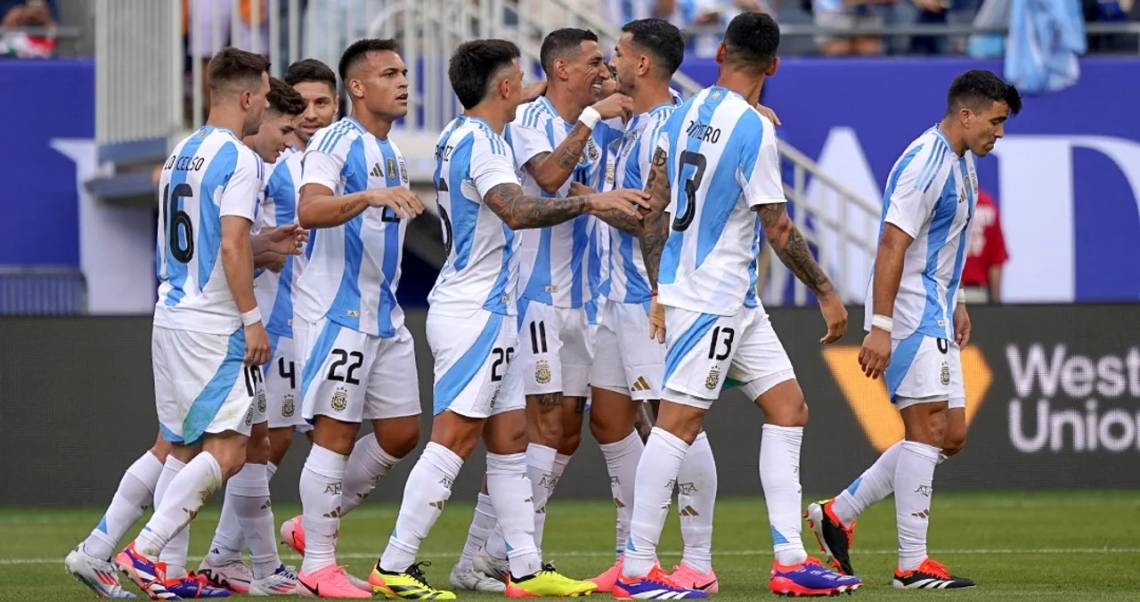 Argentina le ganó a Ecuador en el primer amistoso previo a la Copa América.