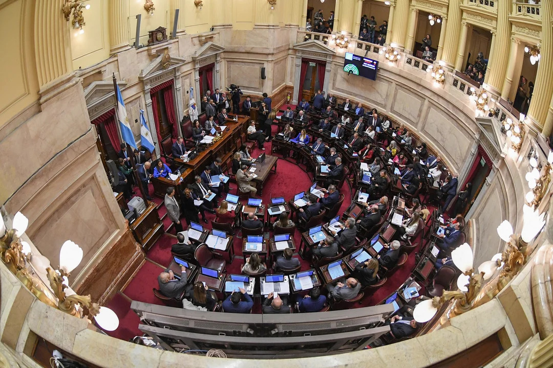 Paquete fiscal en el Senado: el Gobierno perdió Ganancias y bienes personales en la votación en particular. (Foto: NA)