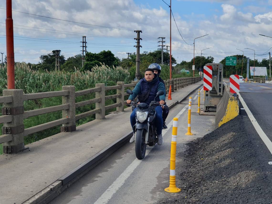 El miércoles, de 9 a 19 horas, solo podrán circular peatones, ciclistas y motociclistas por el Puente Carretero