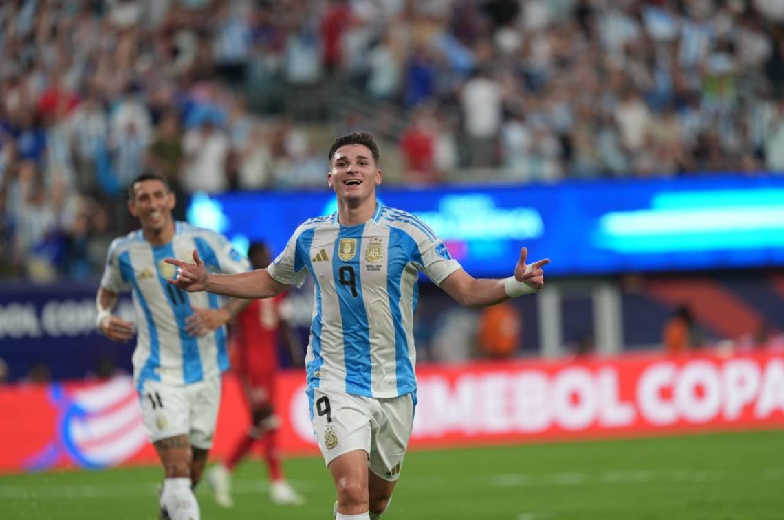 Argentina le ganó a Canadá y se metió en su segunda final consecutiva de Copa América