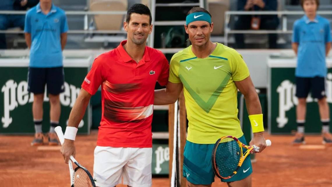 Djokovic y Nadal.