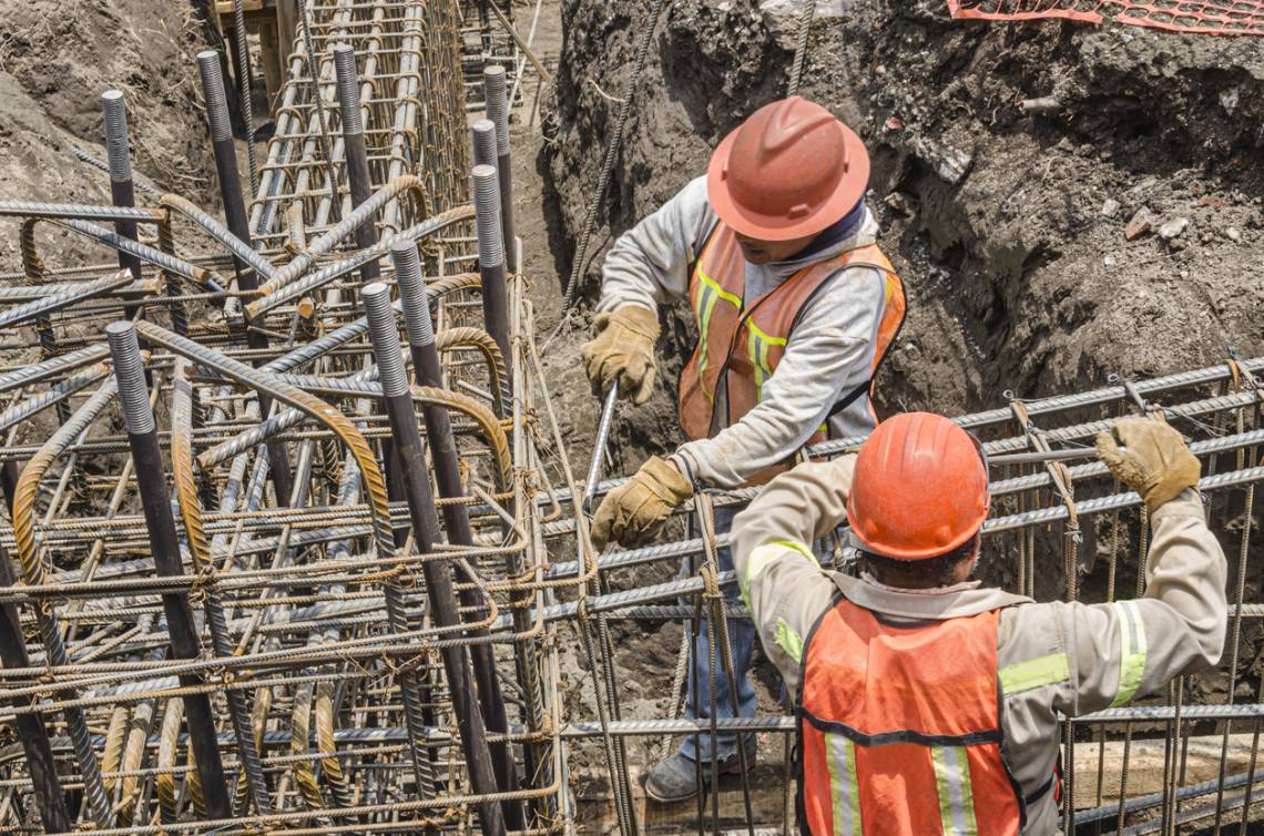 Trabajadores de la construcción. (Crédito: mofles)