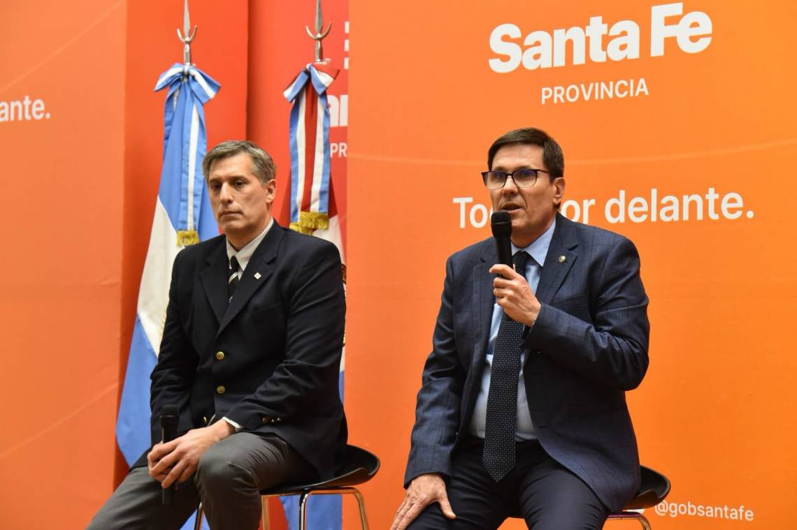 Pablo Olivares junto a José Goity. (Foto: GSF)