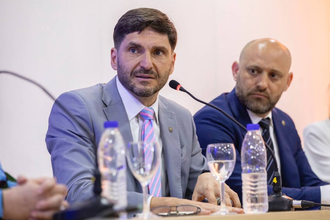 Pullaro habló sobre el proyecto de reforma previsional. (Foto: GSF)