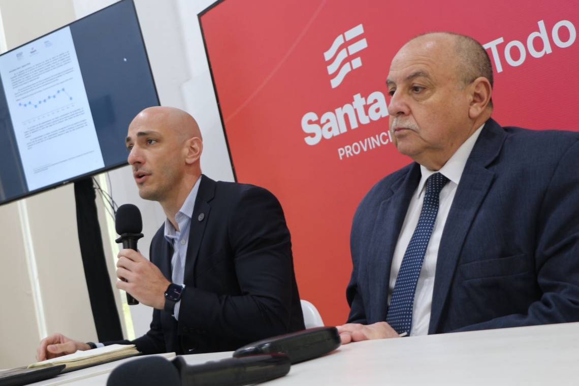 Omar Pereira y Esteban Santantino. (Foto. GSF)