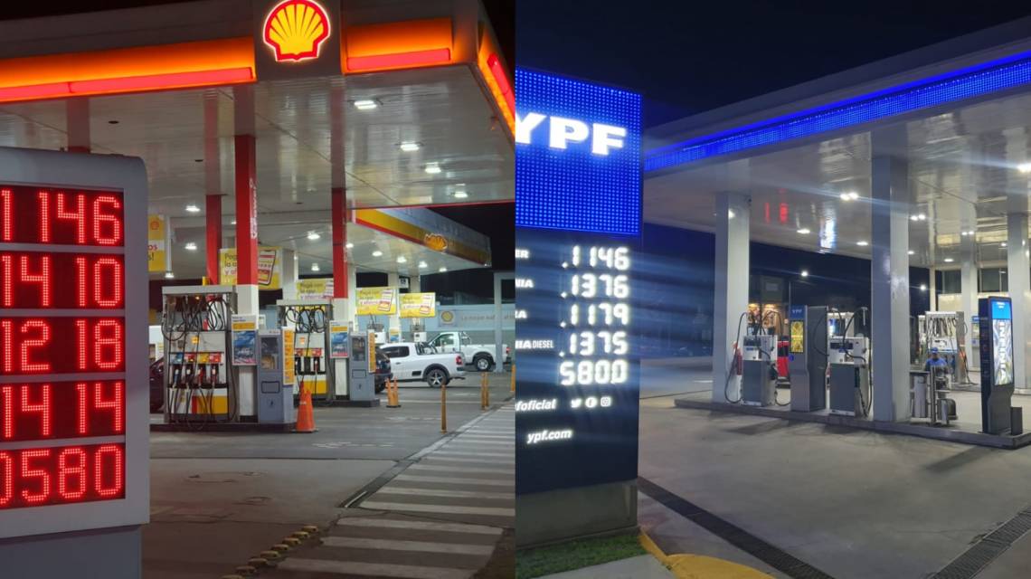 YPF y Shell bajarán las naftas 1% y el gas oil 2% desde este martes