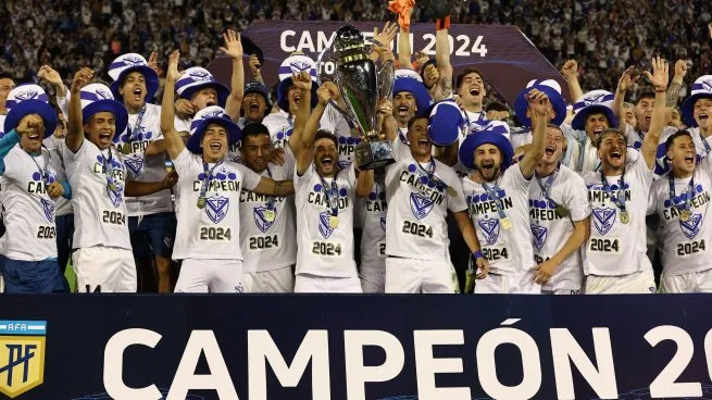 Vélez fue contundente y se consagró campeón de la Liga Profesional