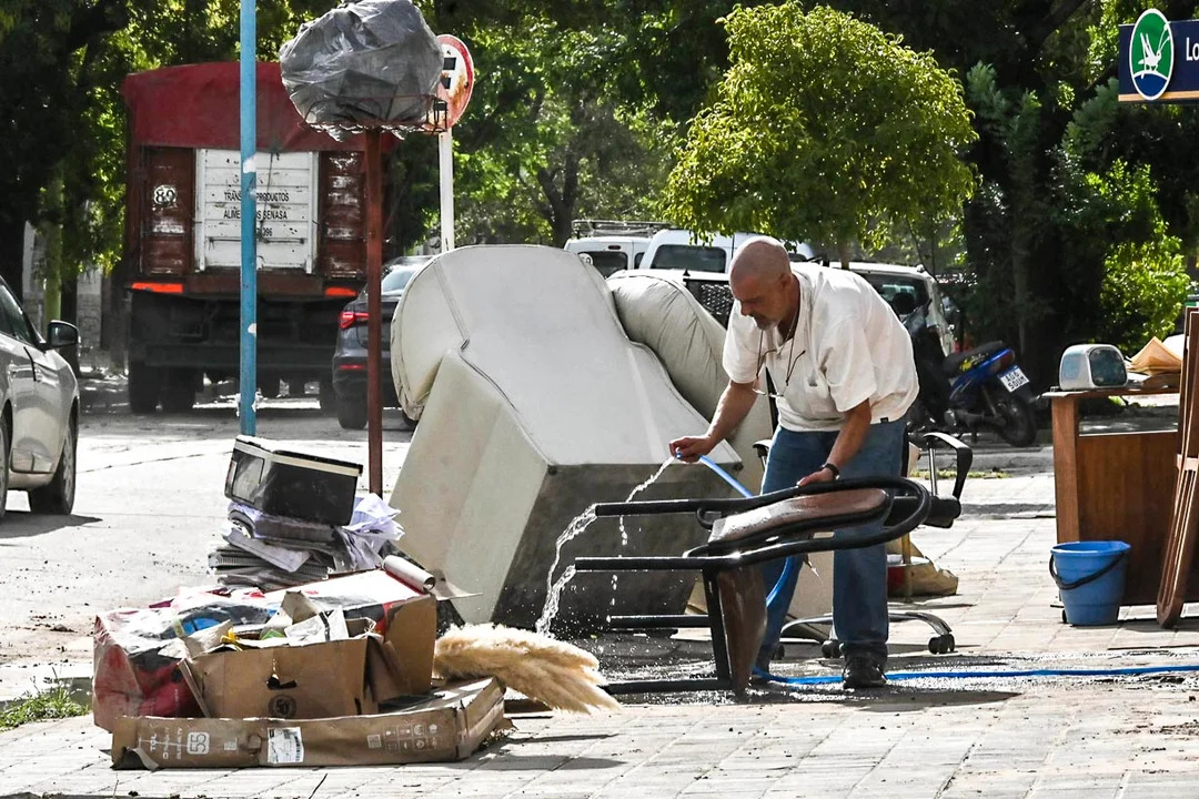 El 70% de la ciudad sufrió daños graves.