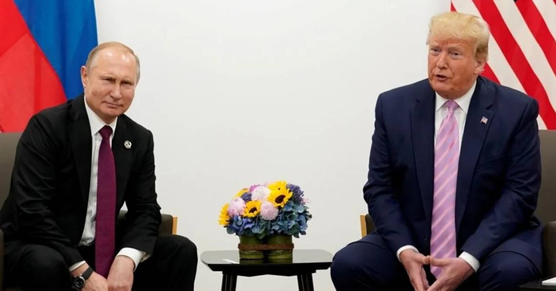 Vladimir Putin y Donald Trump. (Foto: NA)