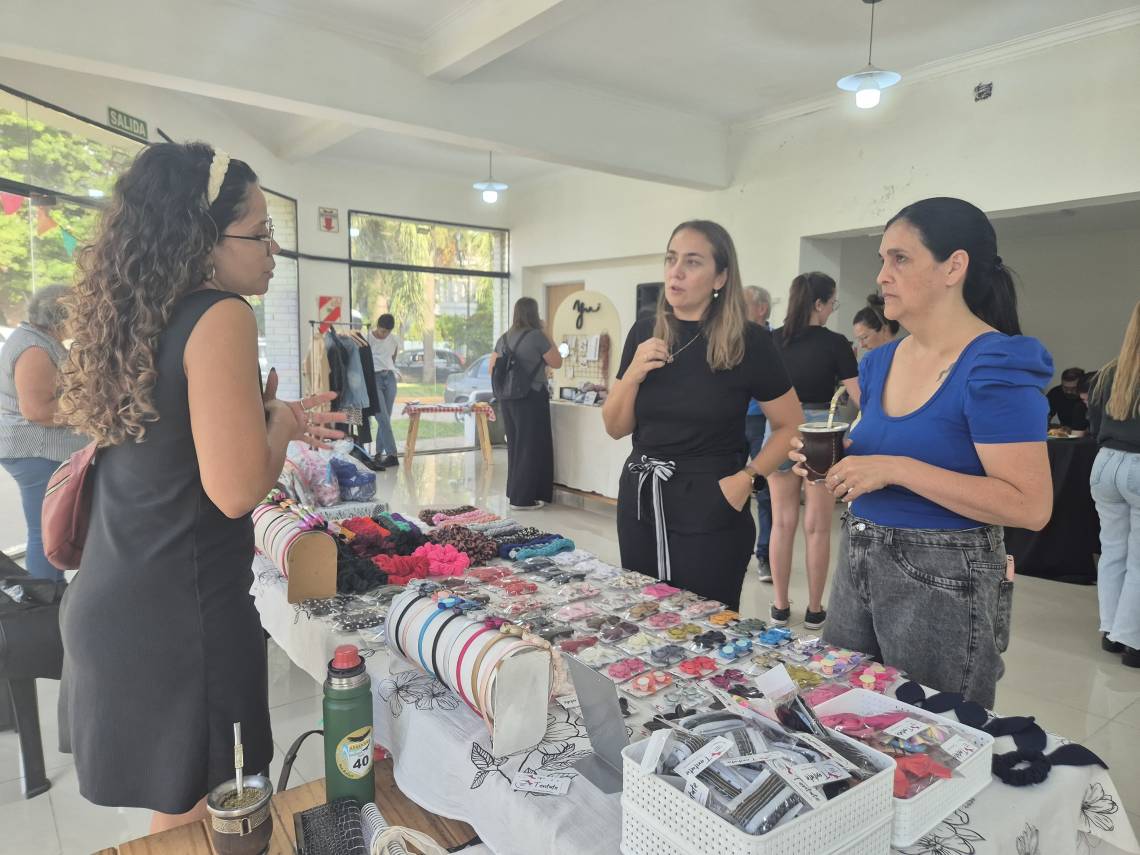 Emprendedoras de la ciudad se reunieron en una feria con impronta innovadora. (Foto: STD)