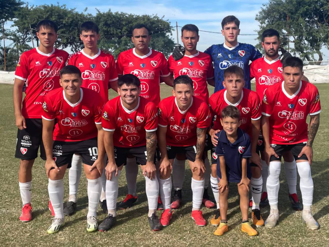 El 11 de Independiente que consiguió el valioso triunfo ante Sanjustino. (Crédito: Independiente)