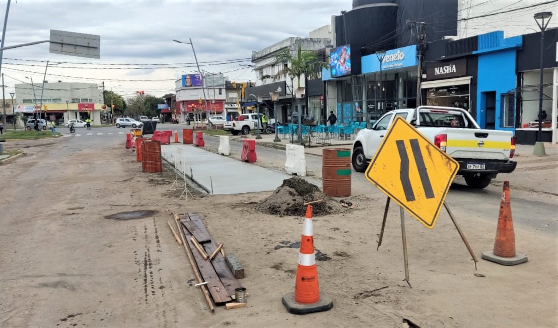 Finalizó la reparación en Avenida 7 de Marzo: el tránsito seguirá restringido hasta el 23 de mayo
