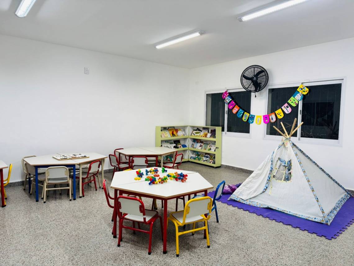 Inauguraron tres nuevas aulas en instituciones educativas de nuestra ciudad