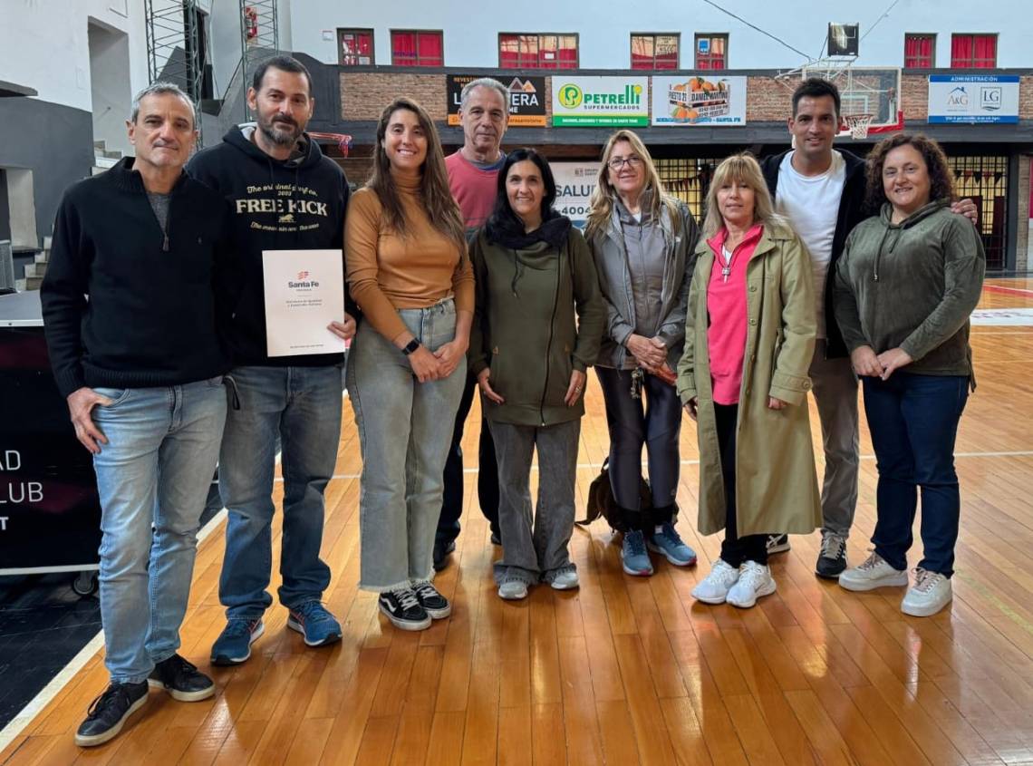 Dos clubes de nuestra ciudad recibieron fondos para infraestructura deportiva