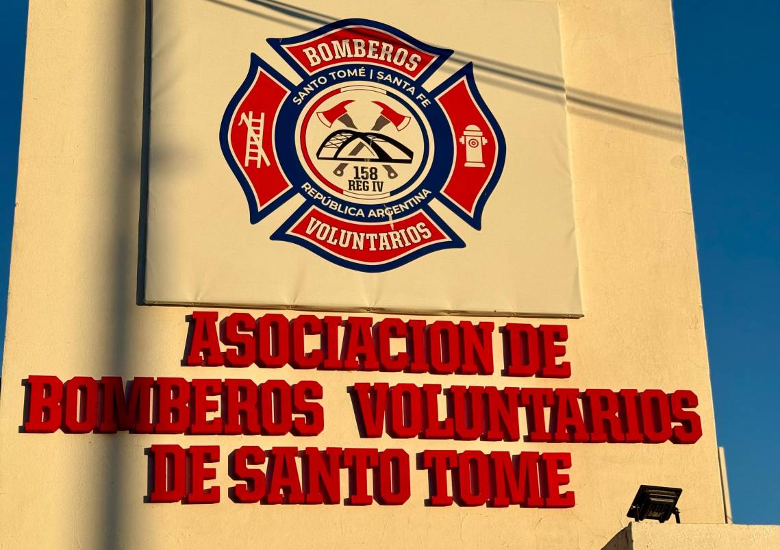 Tras 20 años, Santo Tomé tiene su agrupación de Bomberos Voluntarios. (Foto: MST)