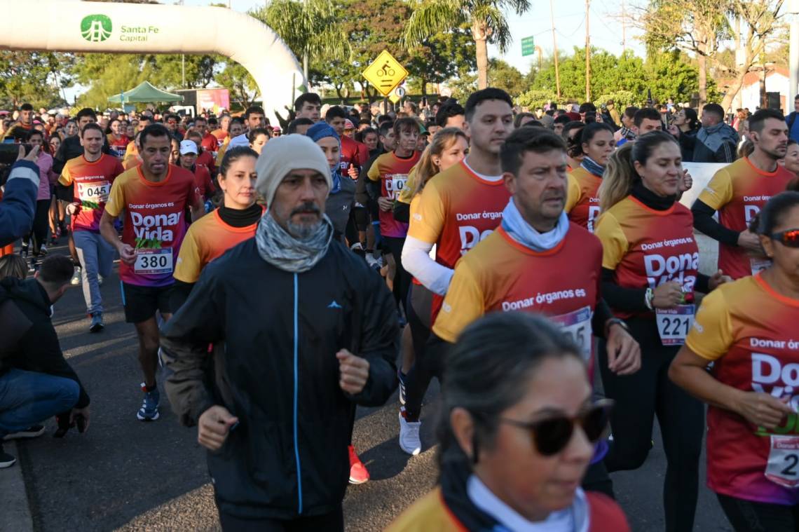 Maratón de Cudaio: más de 300 personas corrieron por la donación de órganos. (Foto: GSF)