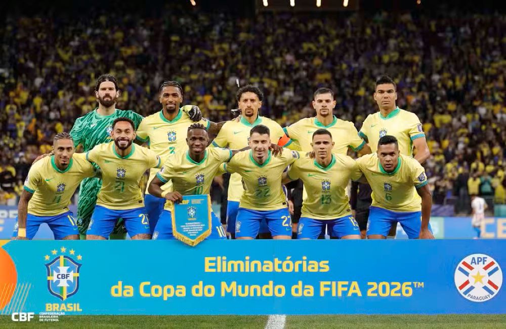  Brasil clasificó al Mundial de fútbol 2026.