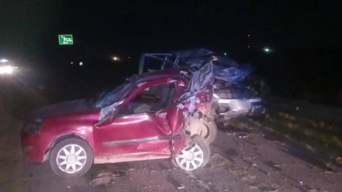 Tragedia en la Ruta 19: un hombre murió y una mujer resultó herida de gravedad tras un choque en Frontera