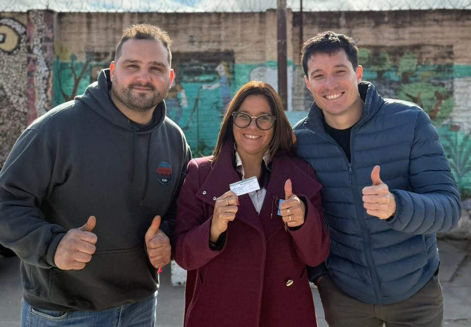 Los candidatos de La Libertad Avanza votaron y se mostraron juntos