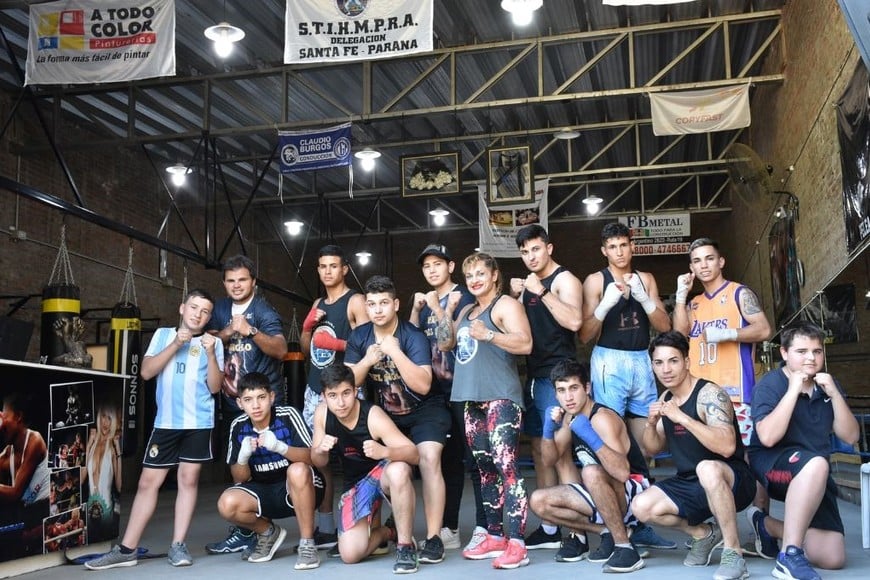 La “Locomotora” y su espacio en la ciudad: un legado más allá del ring. (Crédito: El Litoral)