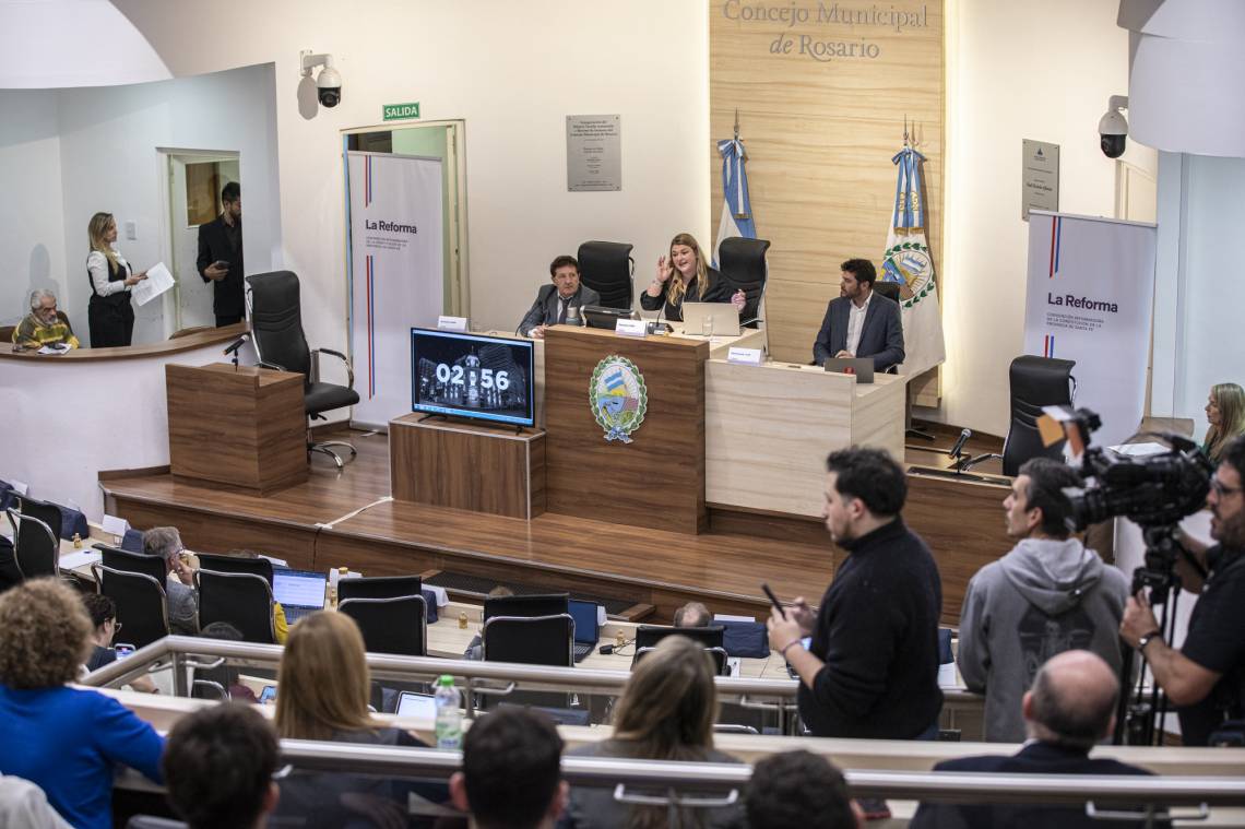 El viernes se realizó una audiencia pública en el Concejo de Rosario. (Foto: Prensa CR)