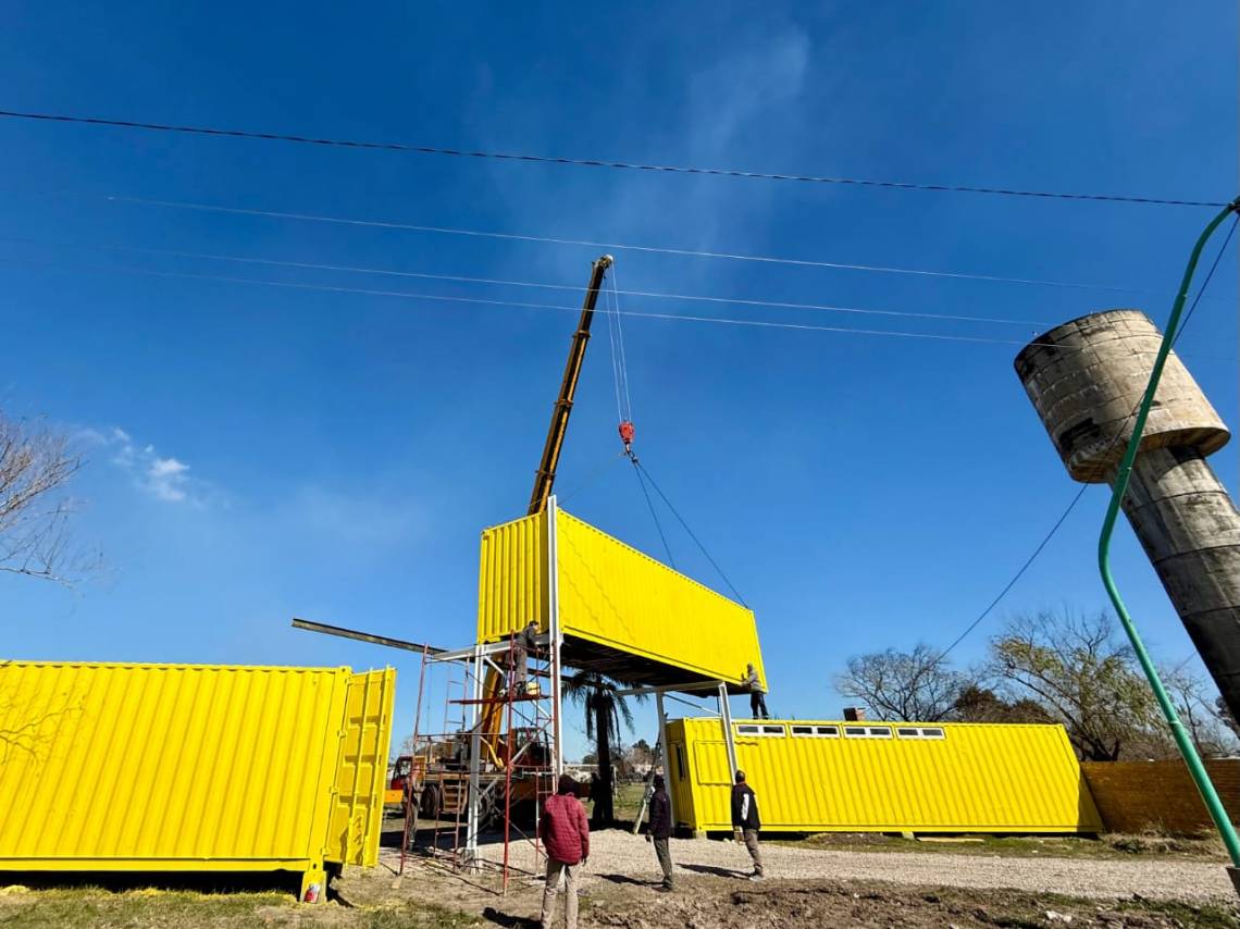 La Municipalidad avanza con la instalación del nuevo Obrador Nº 3 en la zona sur