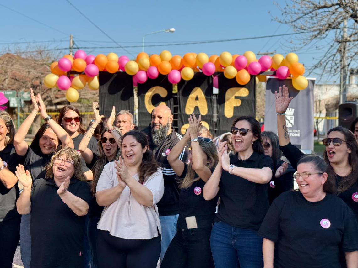 El CAF N°28 celebró 50 años de vida con la inauguración de una nueva aula-taller. (Foto: MST)