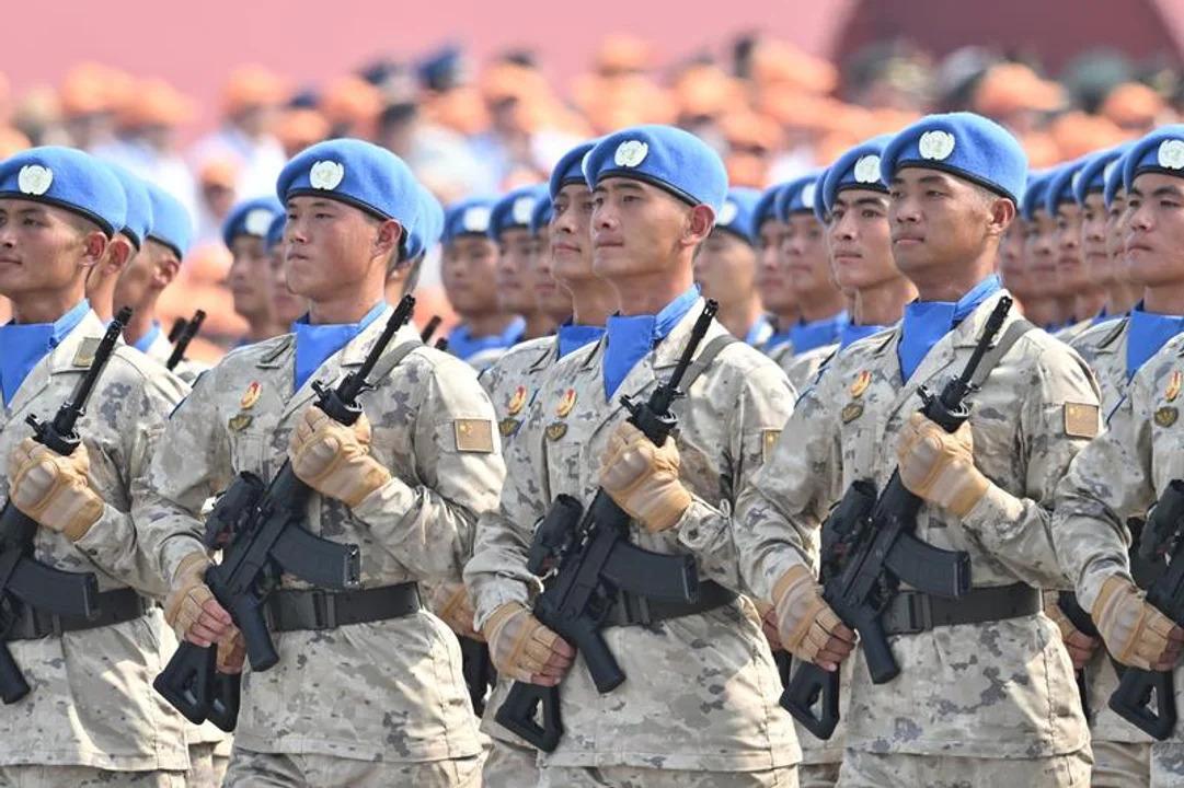 Desfile del Día de la Victoria en China.