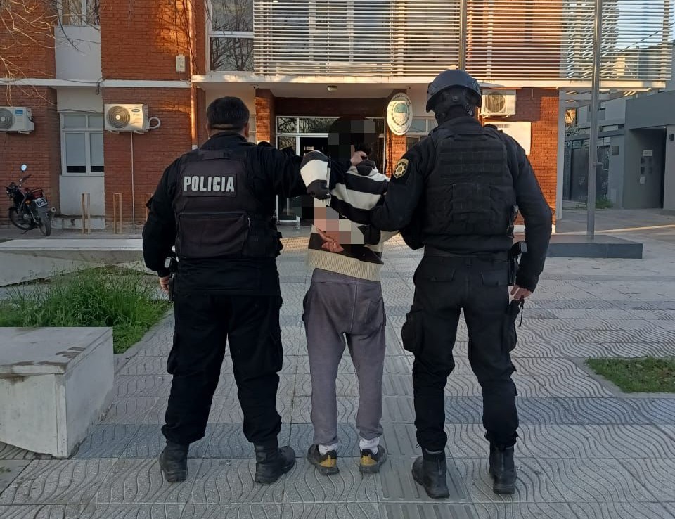 Operativo policial en nuestra ciudad: un detenido y secuestro de un aire comprimido. 
