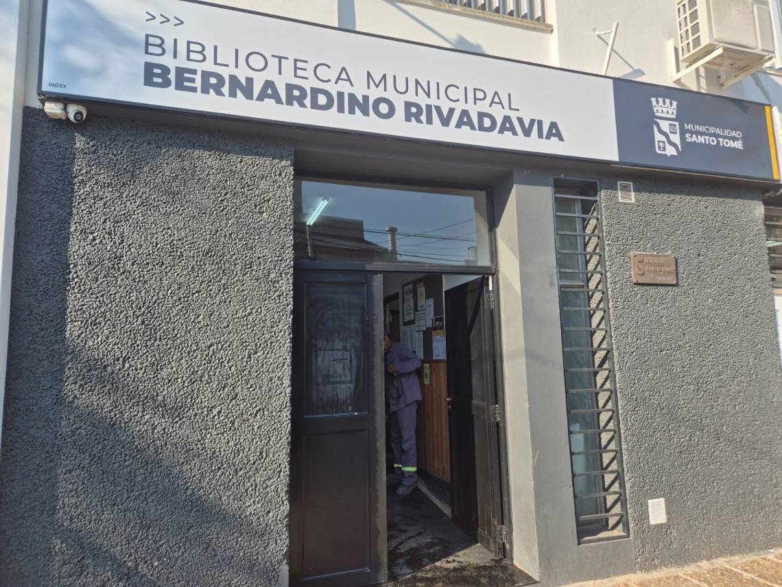 La Biblioteca Municipal Bernardino Rivadavia cumple 80 años