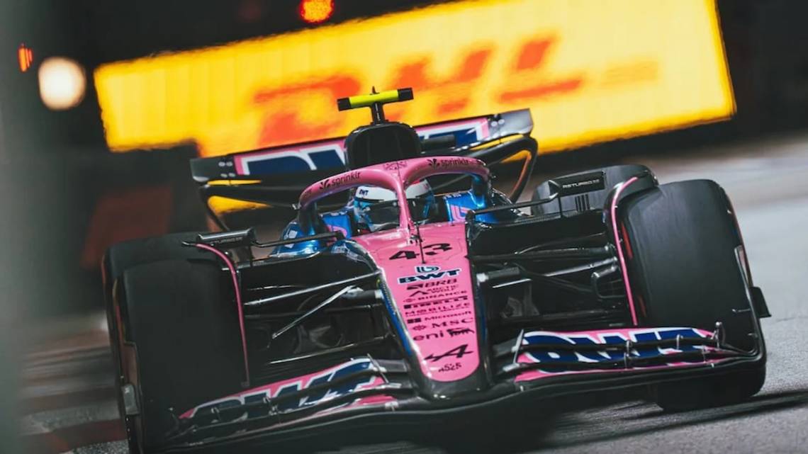 Colapinto finalizó 16° en Singapur y sigue sin sumar en la temporada