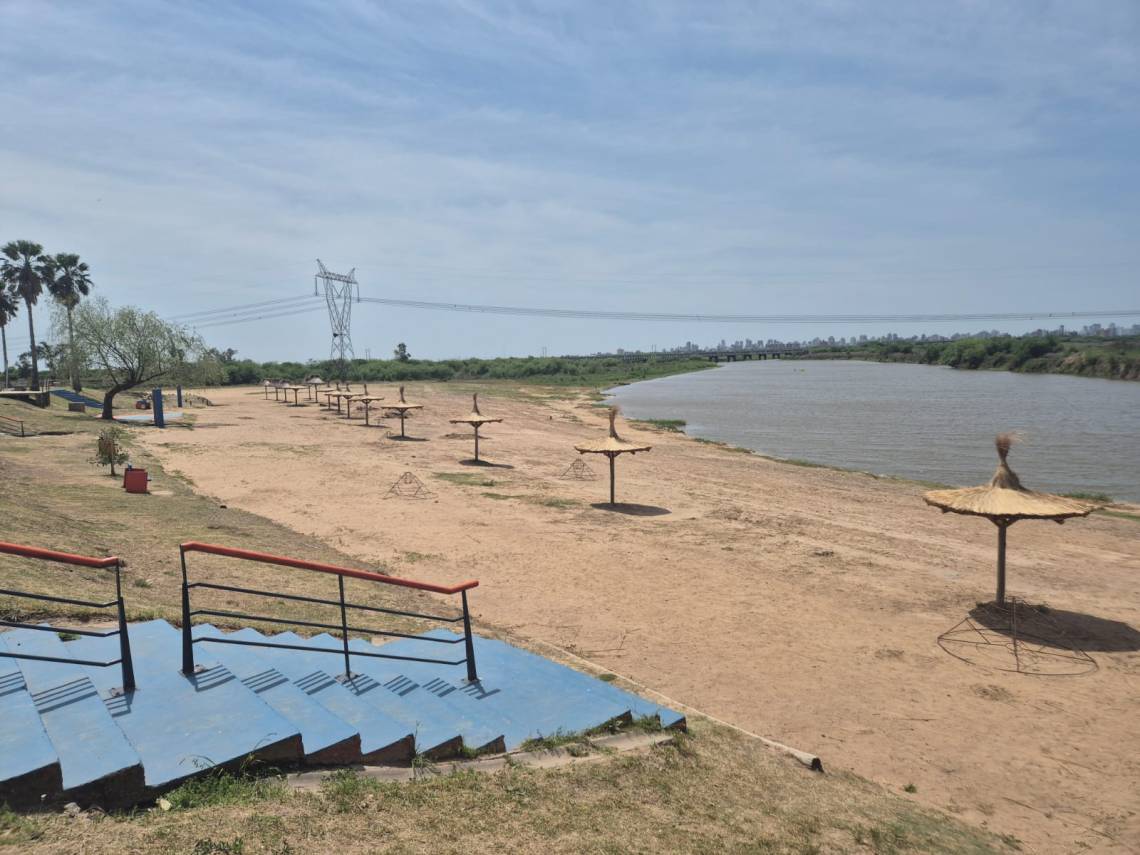 Piden acciones concretas para poner a punto el Balneario Brigadier López. (Foto: STD)