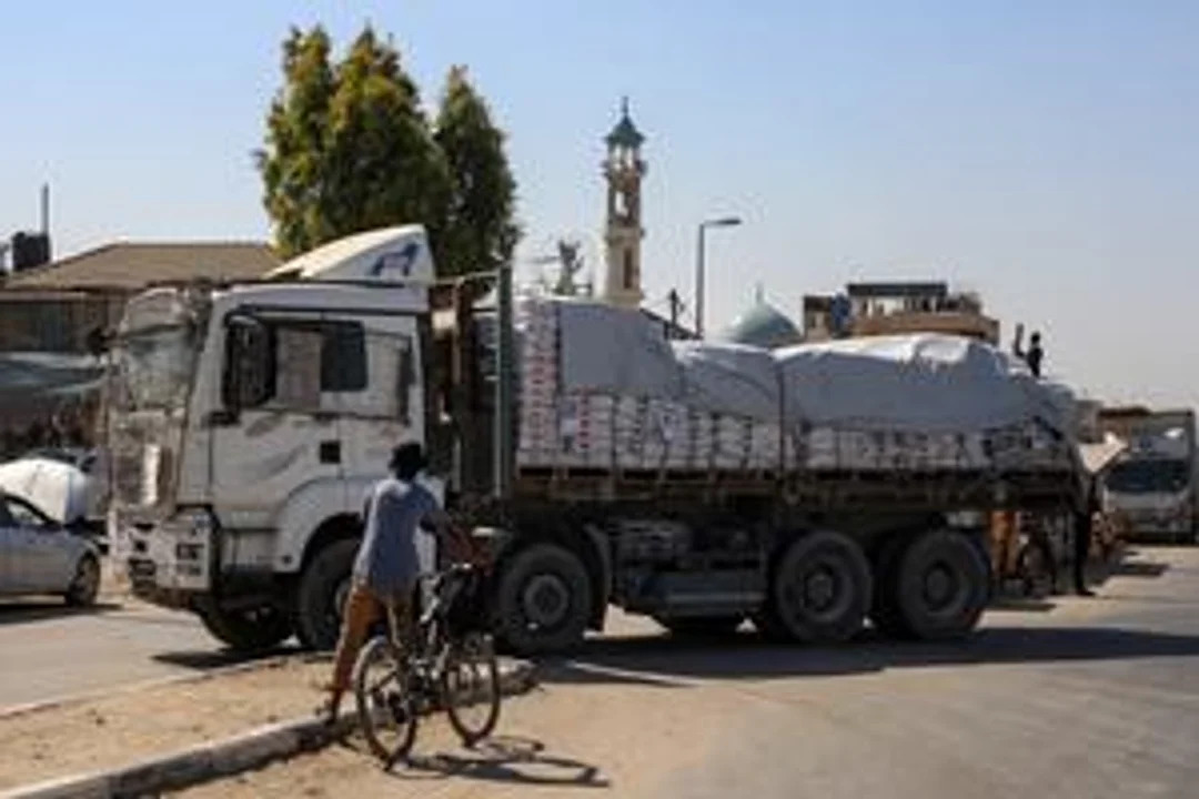 Desde el alto el fuego, solo entraron 980 camiones con ayuda humanitaria a Gaza