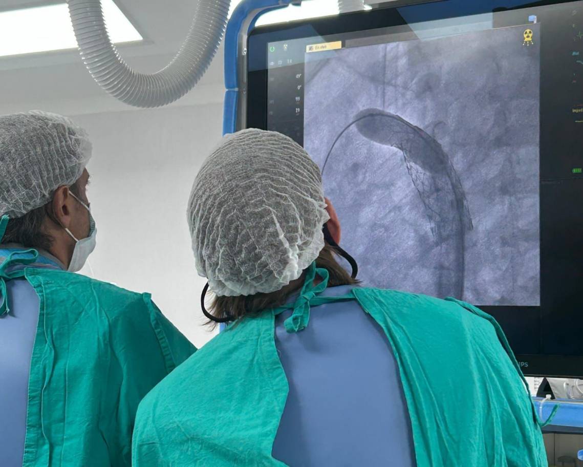 Avance clave en salud pública: el Hospital Alassia realizó las primeras intervenciones con angiógrafo de última generación. (Foto: GSF)