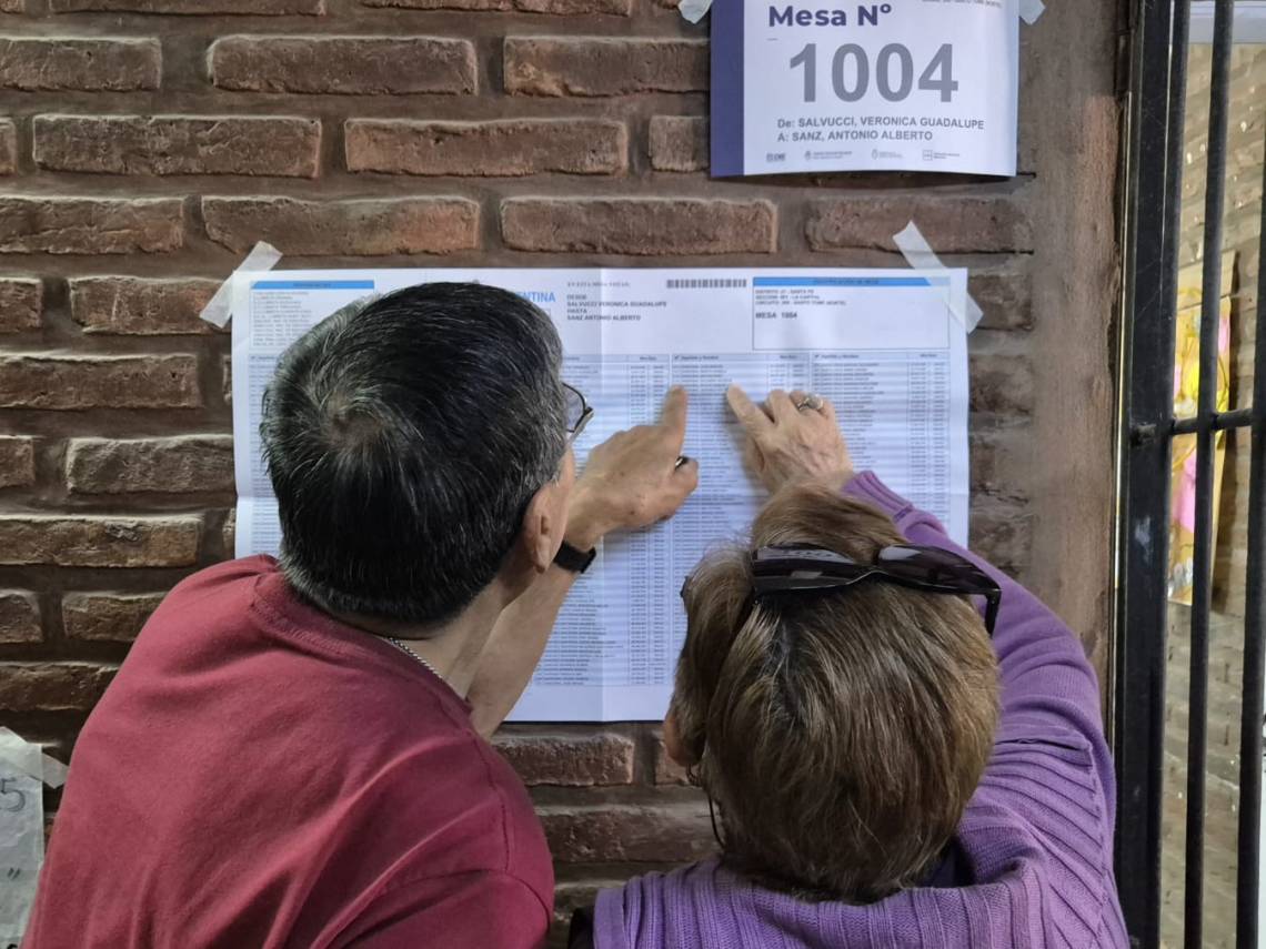 Elecciones legislativas: el 28,5% del padrón santafesino ya había votado al mediodía. (Foto: STD)