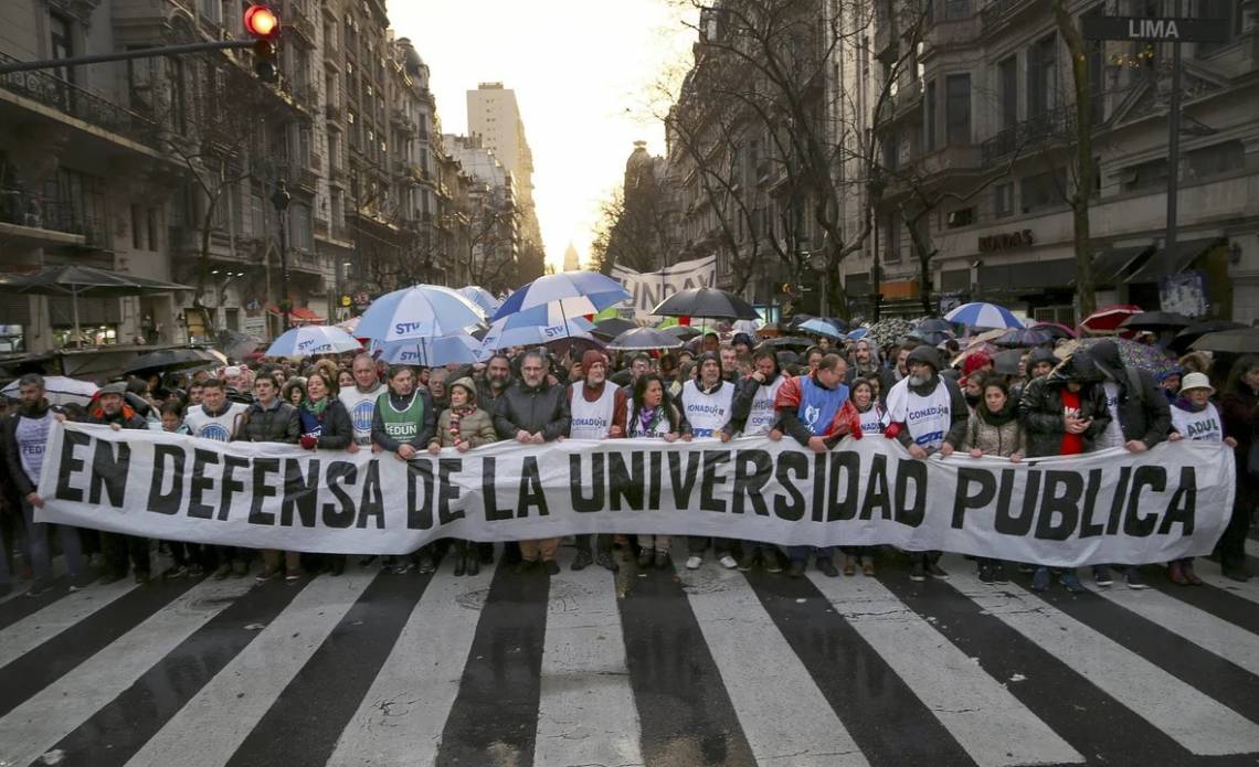 Universidades nacionales paran por tres días desde el miércoles y reclaman la aplicación de la Ley de Financiamiento
