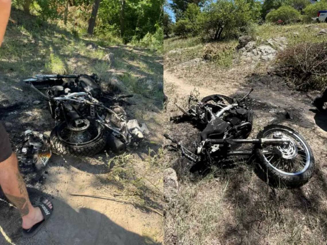 Viajaron de Santo Tomé a Córdoba a pasar el fin de semana y les robaron y destruyeron las motos
