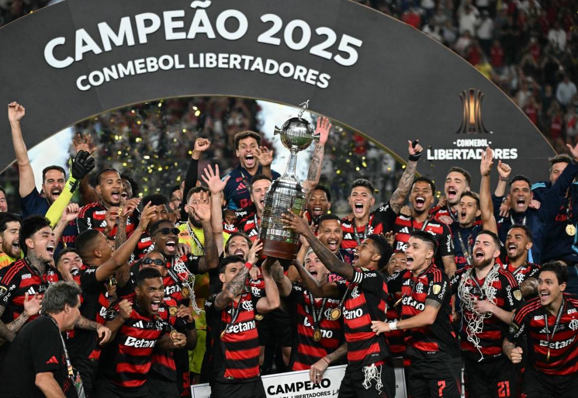 Flamengo venció a Palmeiras y se consagró campeón de la Copa Libertadores